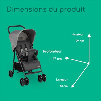 Avis Poussette canne Foggy Bebeconfort 6