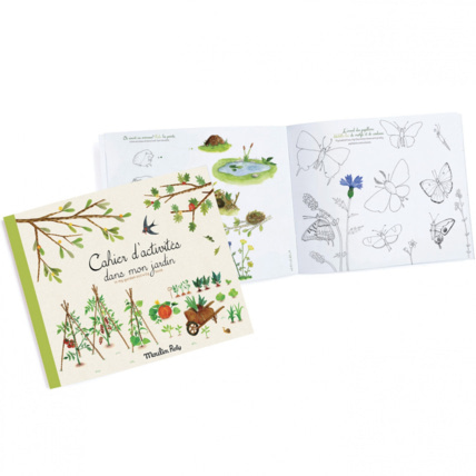 Avis Cahier d'activités Dans mon jardin Le Jardin du Moulin moulin Roty 1