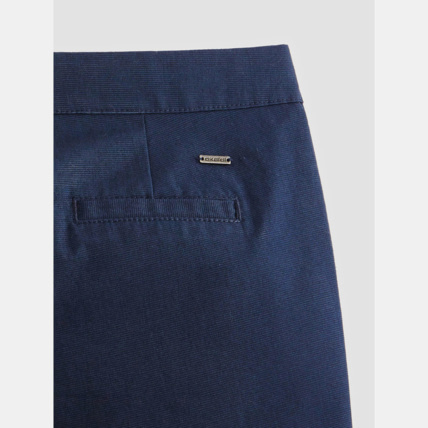 Avis Short toile uni bleu fille OKAIDI 4