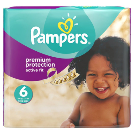Pampers premium hot sale active fit