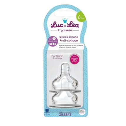 Avis Tétines Ergosense Silicone Anti-Colique Luc et Léa 2