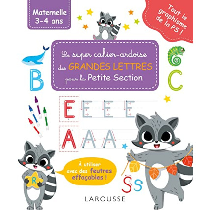 Avis Mon super cahier ardoise PS Grandes lettres LAROUSSE 1