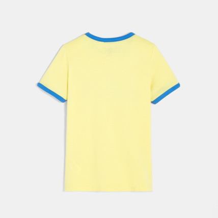 Avis T-shirt à message jaune garçon OKAIDI 4