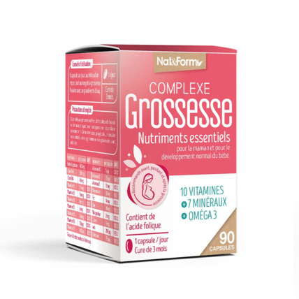 Avis Complexe grossesse Nutriments essentiels Nat&Form 1