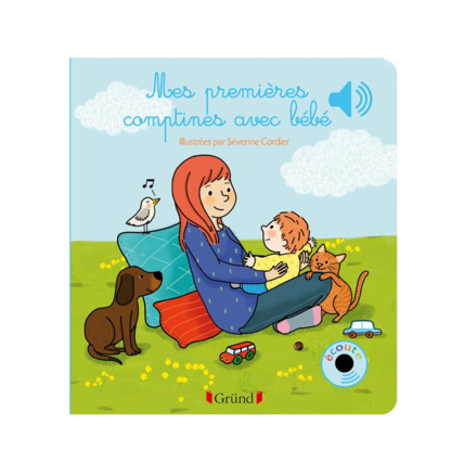 Avis Livre Mes premières comptines avec bébé Gründ 1