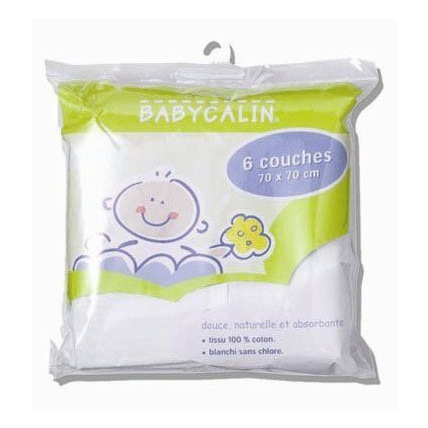 Avis 6 COUCHES TISSU Babycalin 1
