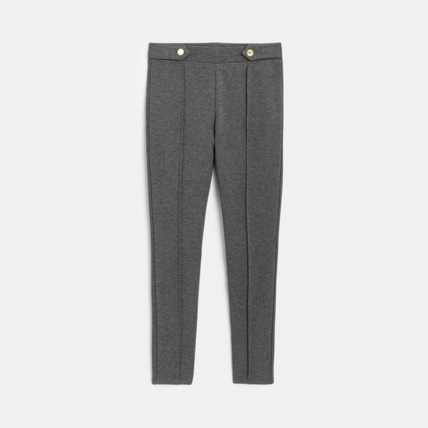 Avis Jegging chic en jersey Milano gris fille OKAIDI 1