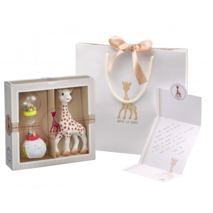 Avis Coffret Sophiesticated - Sophie la girafe + hochet soft maracas VULLI 1