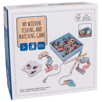 Avis Jouet bois Jeu de pêche à la ligne en bois CARREFOUR WOODEN 1