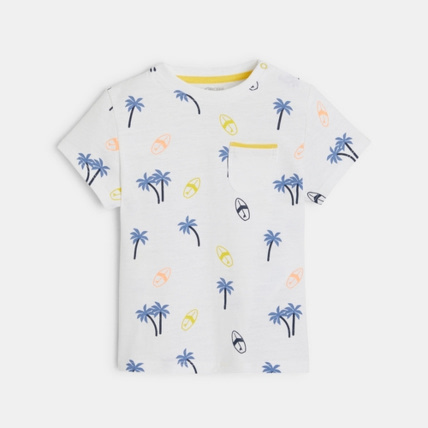 Avis T-shirt palmiers et surf OBAÏBI 1