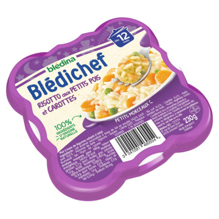 Avis BLEDICHEF Risotto aux petits pois et carottes Blédina 3