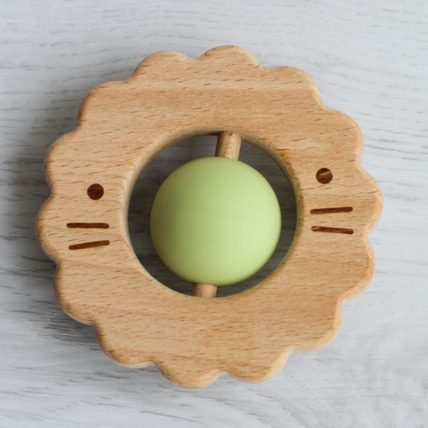 Avis Jouet de dentition en bois et silicone Sevira Kids 7