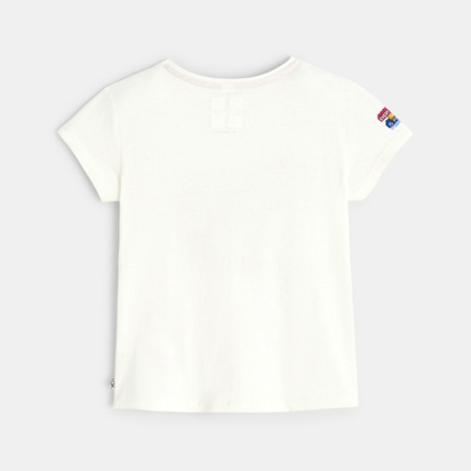 Avis T-shirt à motif LEGO® blanc fille OKAIDI 4