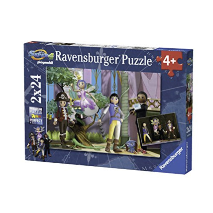 Avis Puzzle - Super 4 - Playmobil - 2x24 pièces RAVENSBURGER 1