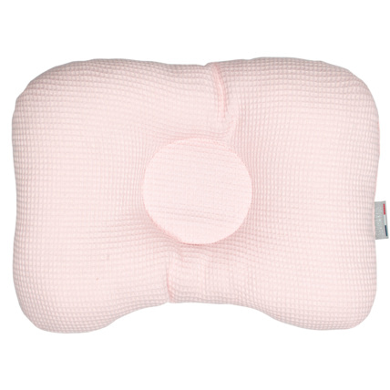 Avis Coussin cale-tête ergonomique en coton Nid d'abeille Sevira Kids 1