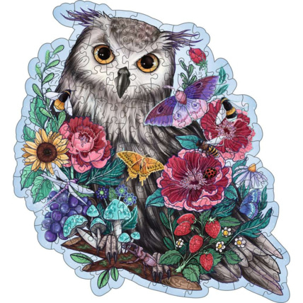 Avis Puzzle en bois - Hibou floral - de 10 ans RAVENSBURGER 2