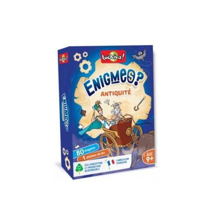 Avis Jeu éducatif Énigmes Antiquité BIOVIVA 1