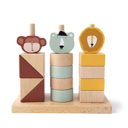 Avis Jeu en bois à empiler all animals Trixie 1