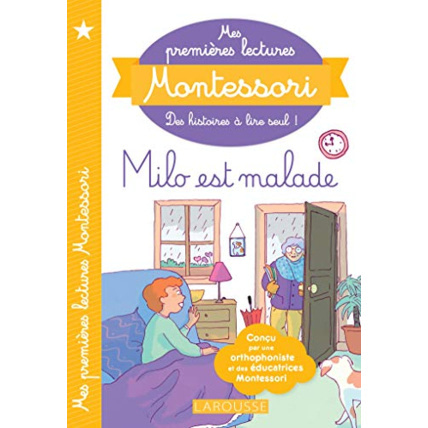 Avis Mes premières lectures MONTESSORI - Milo est malade LAROUSSE 1