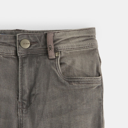 Avis Jean slim hyper résistant gris garçon OKAIDI 3