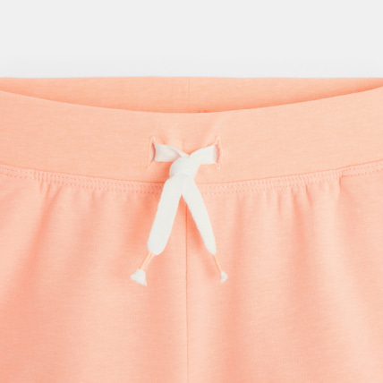 Avis Short uni en jersey doux rose fille OKAIDI 3