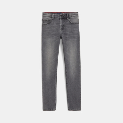 Avis Jean slim ultra-résistant gris garçon OKAIDI 2