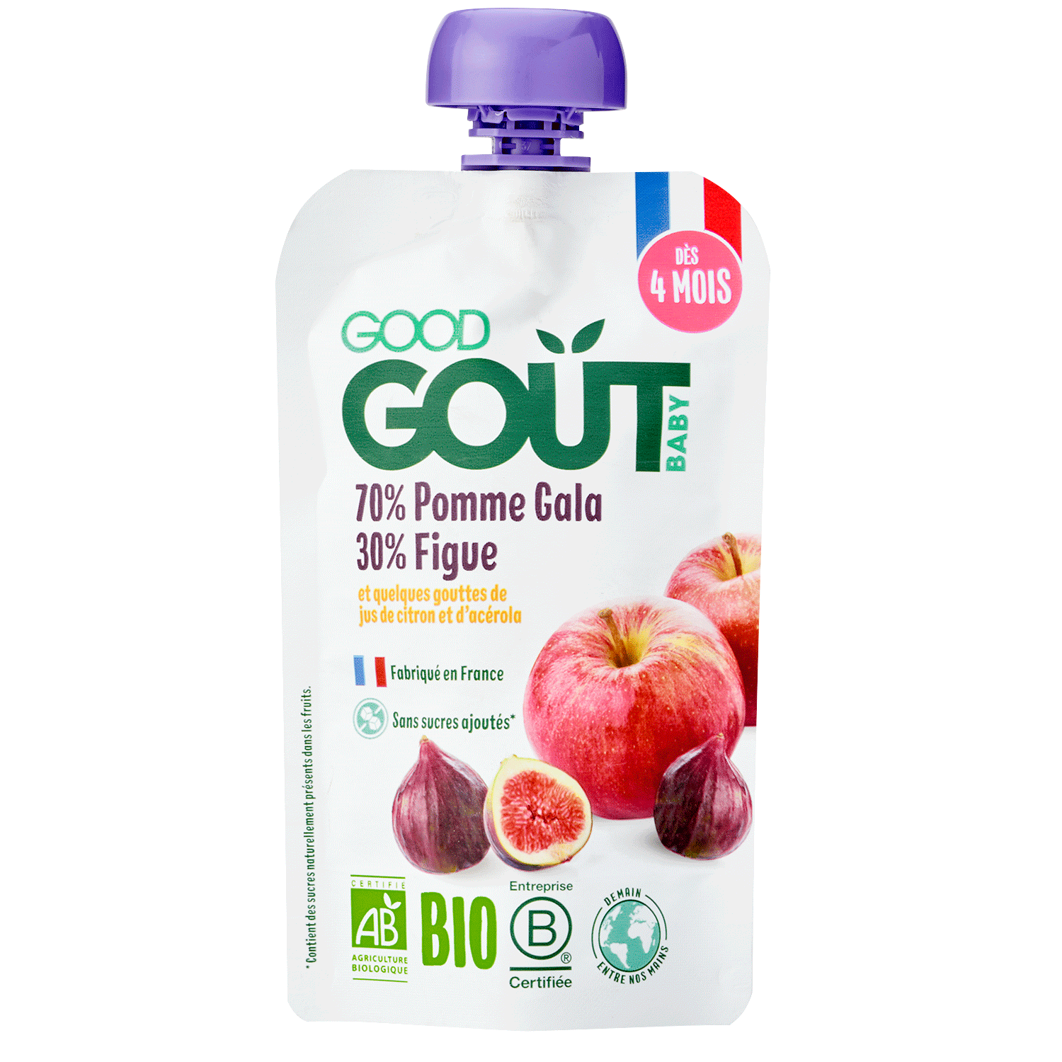 Avis Gourde Pomme Figue Bio Good Goût 1