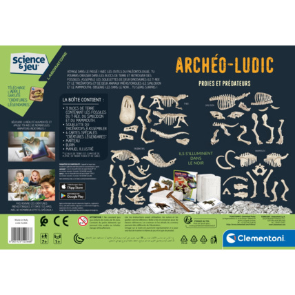 Avis Archéo Ludic - Proies et Prédateurs Clementoni 3