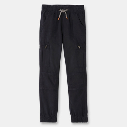 Avis Pantalon bouffant en toile bleu garçon OKAIDI 1