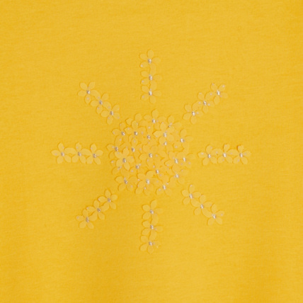 Avis T-shirt fantaisie jaune fille OKAIDI 2