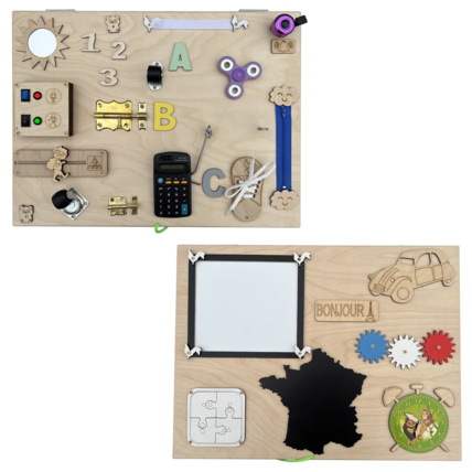 Avis Tableau d'activité et d'éveil busy board autoportant EDEN BB-BOOM 3