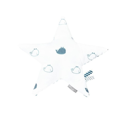 Avis Coussin étoile Blue Baleine Sauthon 1