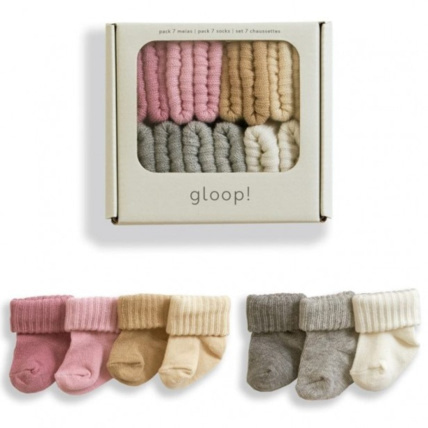 Avis Lot de chaussettes bébé bio GLOOP ! 3