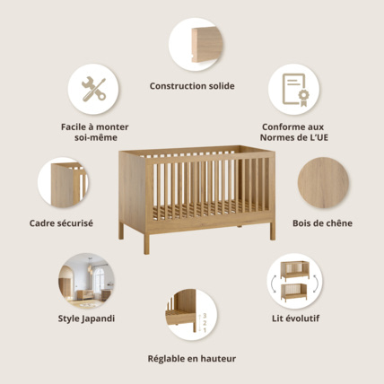 Avis Chambre bébé évolutive Japandi Petite Amélie 4