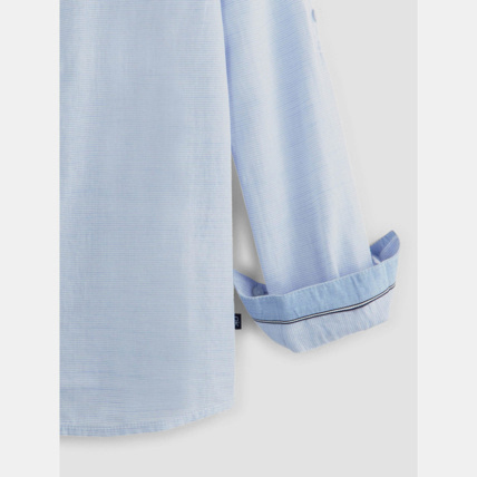 Avis Chemise col officier bleue garçon OKAIDI 4