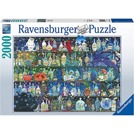 Avis Puzzle - L'étagère à potions - 2000 pièces RAVENSBURGER 1