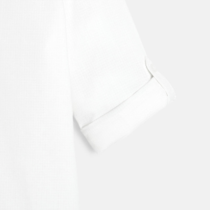 Avis Chemise unie blanche garçon OKAIDI 4