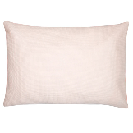Avis Taie d'oreiller unie en coton nid d'abeille Sevira Kids 2