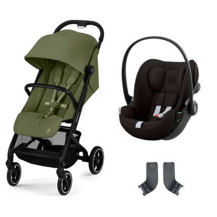 Avis Pack poussette duo Beezy 3 Moss CYBEX 1