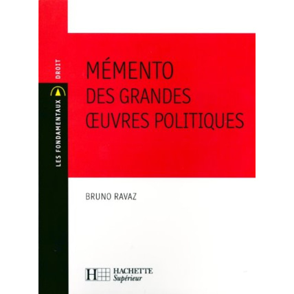 Avis Mémento des grandes oeuvres politiques Hachette Éducation 1