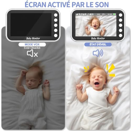 Avis Babyphone vidéo 4.3 pouces OBVHNUA 7
