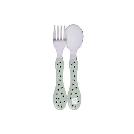 Avis Petite cuillère et fourchette inox LÄSSIG 6