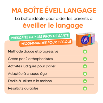 Avis MA BOÎTE ÉVEIL LANGAGE La Tribu Happy Kids 3