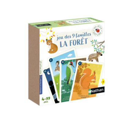 Avis Jeu de cartes Les familles de la forêt Nature NATHAN 1
