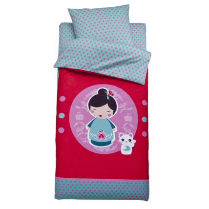 Avis Housse de couette + drap-housse Kaw Combidoo 1