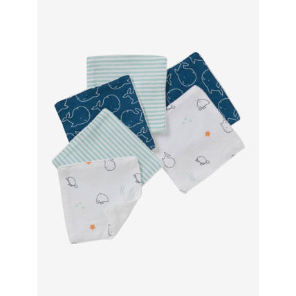 Avis Lot de 6 lingettes lavables imprimé marin Vertbaudet 1