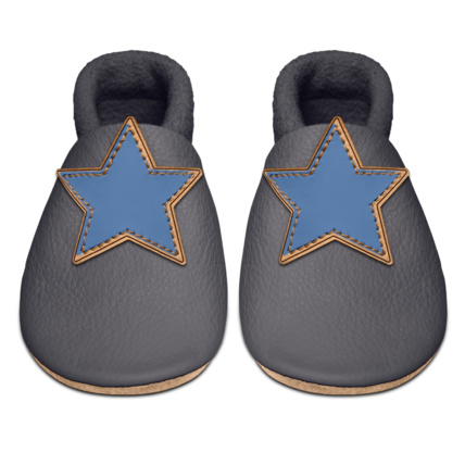 Avis Chaussons bébé en cuir souple Sevira Kids 1