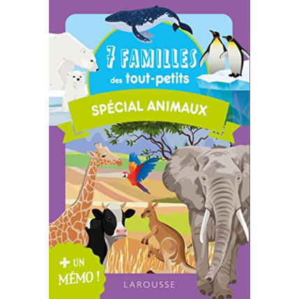 Avis 7 familles des tout-petits - spécial animaux LAROUSSE 1