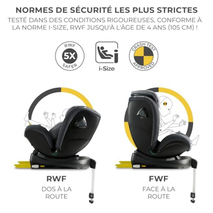 Avis Siège auto XRIDER I-SIZE Kinderkraft 4
