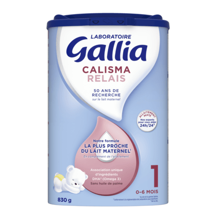 Avis Lait Calisma Relais 1 (0-6 mois) Laboratoire Gallia 1